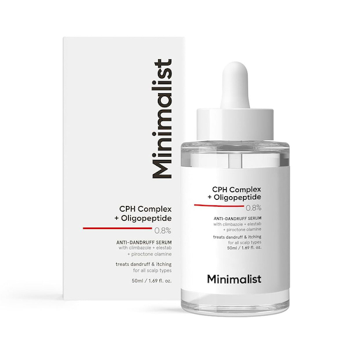 Комплексная сыворотка против перхоти с Олигопептидом 0,8% (50 мл), CPH Complex + Oligopeptide 0,8% Anti-Dandruff Serum, произв. Minimalist #1