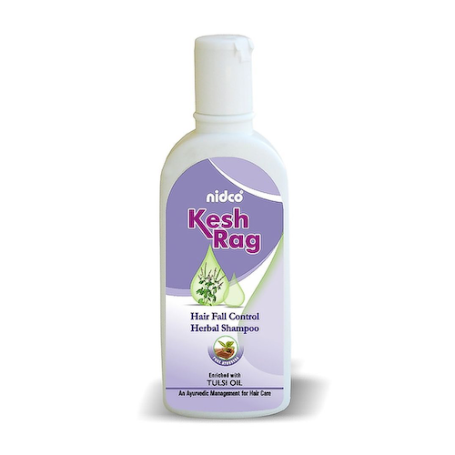 Кеш Раг: травяной шампунь против выпадения волос (200 мл), Kesh Rag Hair Fall Control Herbal Shampoo, произв. Nidco #1