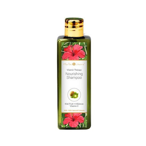 Питательный шампунь с Киви, Гибискусом и Витамином Е (100 мл), Nourishing Shampoo Kiwi Fruit Hibiscus Vitamin E, произв. Herbs &amp; More #1