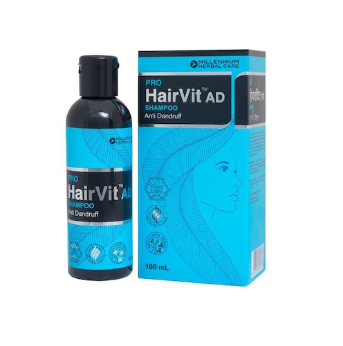 Про Хэйрвит: шампунь против перхоти (100 мл), Pro Hairvit Anti Dandruff Hair Shampoo, произв. Millennium #1