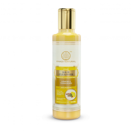 Противогрибковый шампунь с Лимоном и Тамариндом (210 мл), Lemon &amp; Tamarind Hair Cleanser, произв. Khadi Natural #1