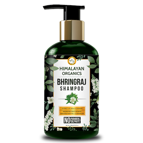 Шампунь для волос с Брингараджем (300 мл), Bhringraj Shampoo, произв. Himalayan Organics #1