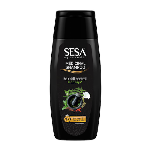 Шампунь против выпадения волос (200 мл), Ayurvedic Anti-Hair Fall Shampoo, произв. Sesa #1