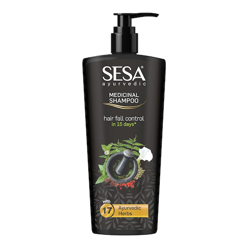 Шампунь против выпадения волос (500 мл), Ayurvedic Anti-Hair Fall Shampoo, произв. Sesa #1