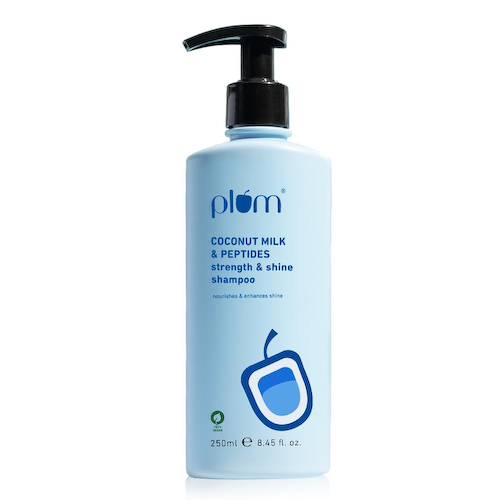 Шампунь с Кокосовым молоком и Пептидами (250 мл), Coconut Milk &amp; Peptides Strength &amp; Shine Shampoo, произв. Plum #1