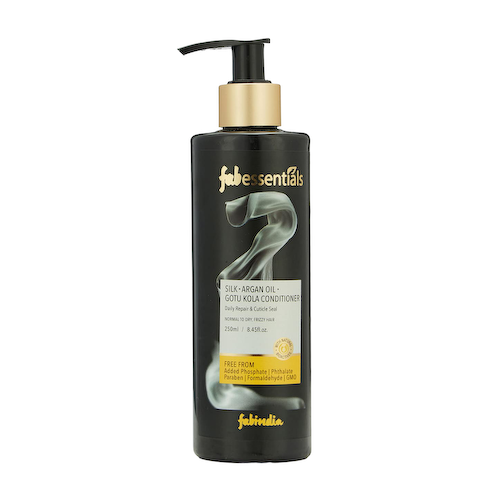 Шампунь с Шелком, Аргановым маслом и Готу кола (250 мл), Silk Argan Oil Gotu Kola Shampoo, произв. Fabessentials #1