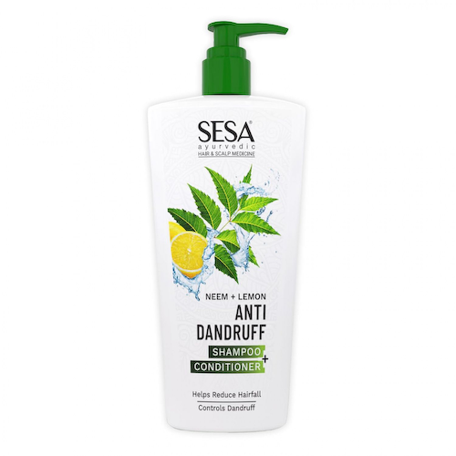 Шампунь-кондиционер против перхоти с Нимом и Лимоном (500 мл), Anti Dandruff Shampoo &amp; Conditioner Neem + Lemon, произв. Sesa #1