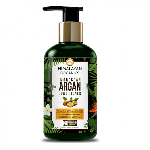 Кондиционер для волос с Аргановым маслом (300 мл), Argan Oil Conditioner, произв. Himalayan Organics #1