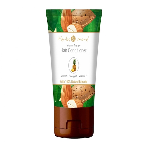 Питательный кондиционер для волос с Миндалем и Витамином Е (100 г), Nourishing Hair Conditioner Almond Vitamin E, произв. Herbs &amp; More #1