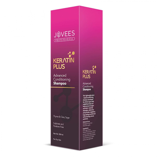 Шампунь-кондиционер Кератин Плюс (200 мл), Keratin Plus Advanced Conditioning Shampoo, произв. Jovees #1
