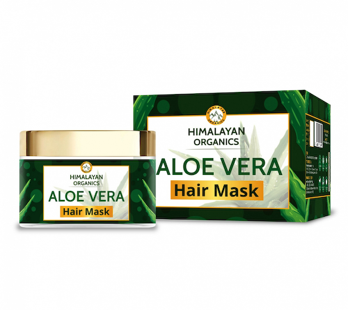 Маска для волос с Алоэ вера (200 г), Aloevera Hair Mask, произв. Himalayan Organics #1