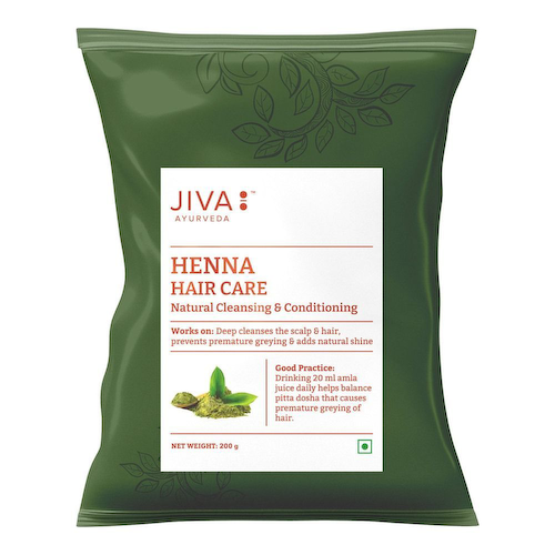 Маска для волос с Хной (200 г), Henna Hair Care, Jiva #1