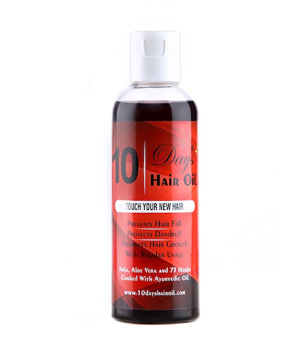 10 дней: масло для волос (100 мл), 10 Days Hair Oil, произв. Rathira Ayurveda #1