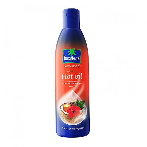 Аюрведическое масло для волос с согревающим эффектом (190 мл), Ayurvedic Hot Hair Oil, произв. Parachute #1
