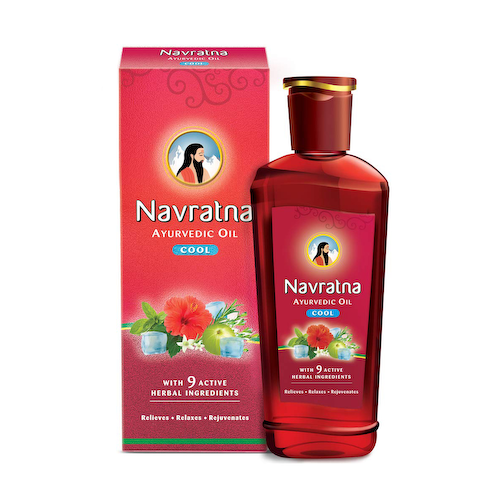 Аюрведическое масло Навратна (200 мл), Navratna Ayurvedic Oil, произв. Emami #1