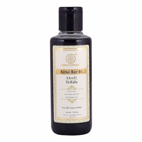 Масло для волос с Трифалой: против перхоти (210 мл), Triphala Herbal Hair Oil, произв. Khadi Natural #1