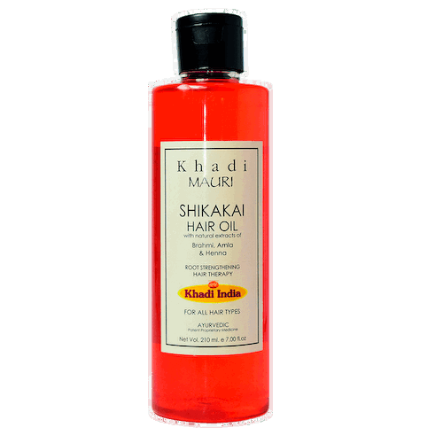 Масло для волос Шикакай (210 мл), Shikakai Hair Oil, произв. Khadi Mauri #1