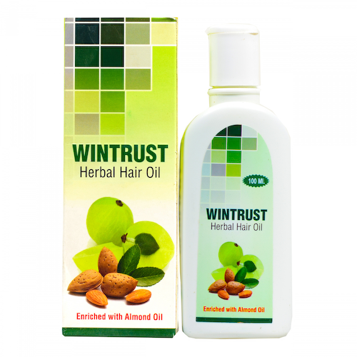 Масло для волос: уход и восстановление (100 мл), Herbal Hair Oil, произв. WinTrust Pharmaceuticals #1