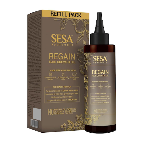 Восстанавливающее масло для роста волос (100 мл), Regain Hair Growth Oil, произв. Sesa #1