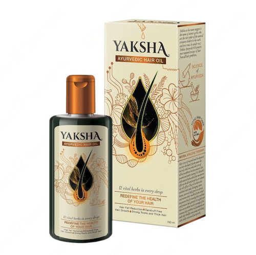 Якша: масло против выпадения волос (100 мл), Yaksha Ayurvedic Hair oil, произв. Prem Henna #1
