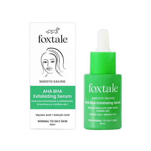 Отшелушивающая сыворотка с кислотами (30 мл), AHA BHA Exfoliating Serum, произв. Foxtale #1