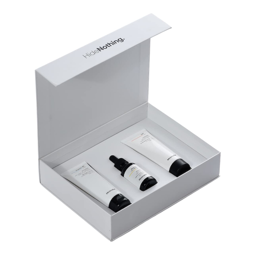 Подарочный набор для сияния и защиты кожи (50 г + 50 г + 30 мл), Glow &amp; Protect Skincare Gift Set, произв. Minimalist #1