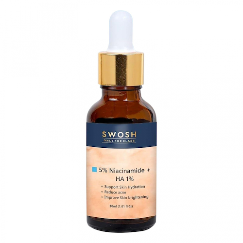 Сыворотка для лица с Ниацинамидом и Гиалуроновой кислотой (30 мл), 5% Niacinamide + HA 1% Serum, произв. Swosh #1