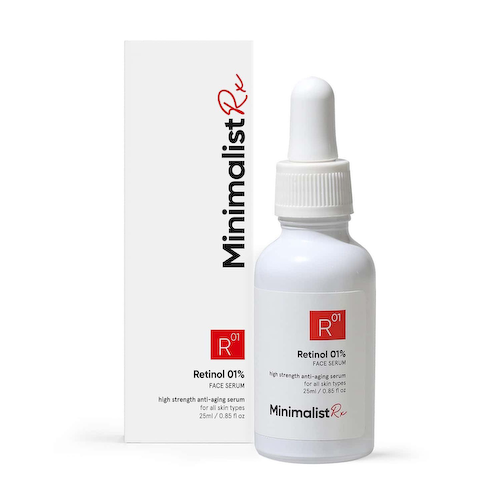 Сыворотка для лица с Ретинолом 01% (25 мл), Retinol 01% Face Serum, произв. Minimalist #1