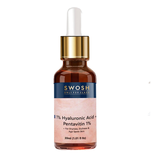 Сыворотка с Гиалуроновой кислотой и Пентавитином (30 мл), 1% Hyaluronic Acid Serum + Pentavitin 1%, произв. Swosh #1