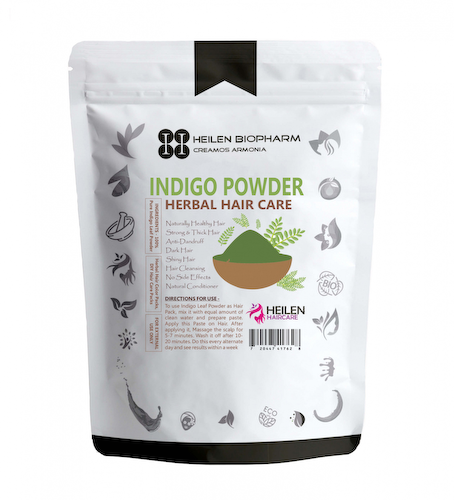 Косметический порошок Индиго: краситель для волос (100 г), Indigo Powder, произв. Heilen Biopharm #1
