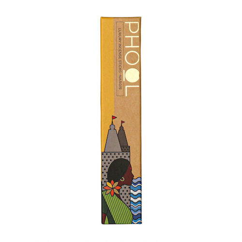 Ароматические палочки Наргис (40 шт), Natural Incense Sticks Nargis, произв. Phool #1