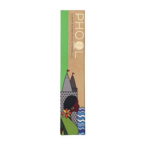 Ароматические палочки Цитронелла (40 шт), Natural Incense Sticks Citronella, произв. Phool #1