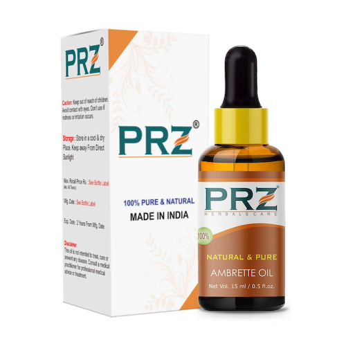 Эфирное масло Амбретте (15 мл), Ambrette Essential Oil, произв. PRZ Herbals Care #1