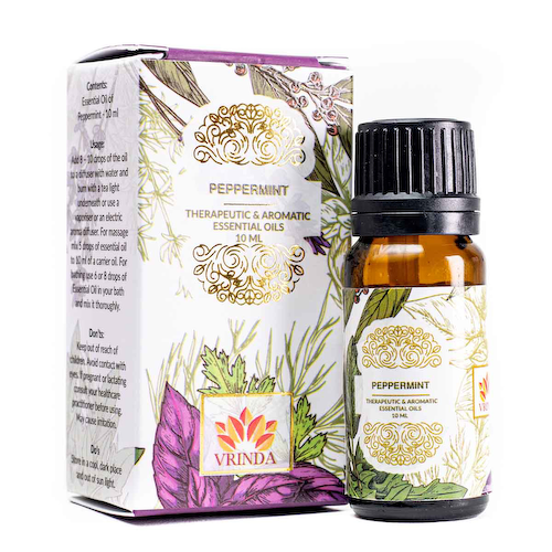 Эфирное масло Перечной Мяты (10 мл), Peppermint Essential Oil, произв. Vrindaam #1