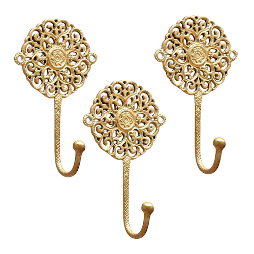 Набор настенных крючков (3 шт), Decorative Hooks Set, произв. Indian Shelf #1