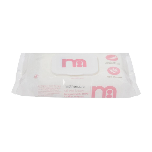 Детские влажные салфетки без запаха (60 шт), Non-Fragranced Baby Wipes, произв. Mothercare #1