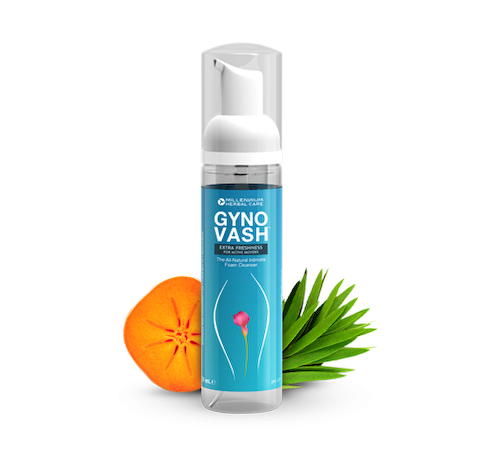 Очищающая пена для женской интимной гигиены (70 мл), GynoVash Extra Freshness, произв. Millennium #1