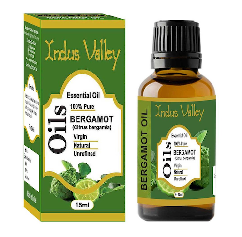 Эфирное масло Бергамота (15 мл), Bergamot Essential Oil, произв. Indus Valley #1