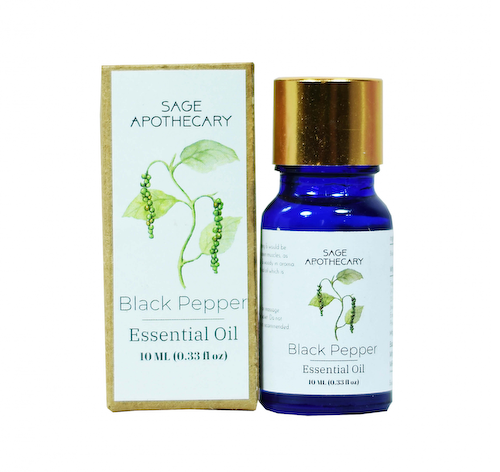 Эфирное масло Черного перца (10 мл), Black Pepper Essential Oil, произв. Sage Apothecary #1