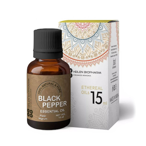 Эфирное масло Черного перца (15 мл), Black Pepper Essential Oil, произв. Heilen Biopharm #1
