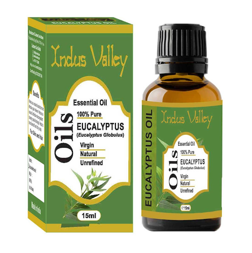Эфирное масло Эвкалипта (15 мл), Eucalyptus Essential Oil, произв. Indus Valley #1