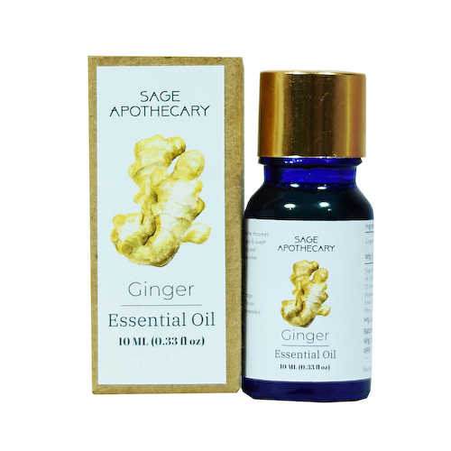 Эфирное масло Имбиря (10 мл), Ginger Essential Oil, произв. Sage Apothecary #1