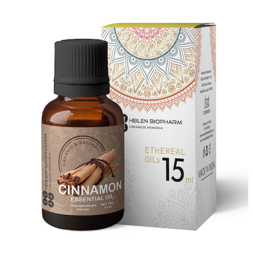 Эфирное масло Корицы (15 мл), Cinnamon Essential Oil, произв. Heilen Biopharm #1