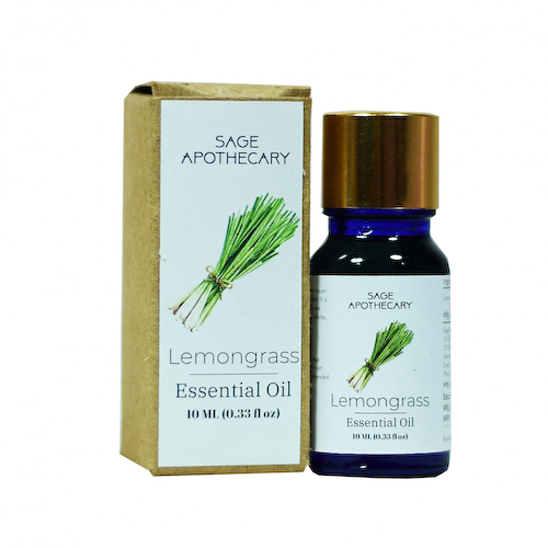 Эфирное масло Лемонграсcа (10 мл), Lemongrass Essential Oil, произв. Sage Apothecary #1