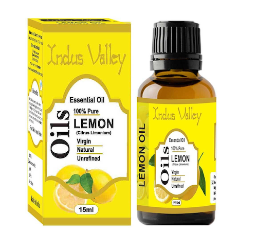 Эфирное масло Лимона (15 мл), Lemon Essential Oil, произв. Indus Valley #1
