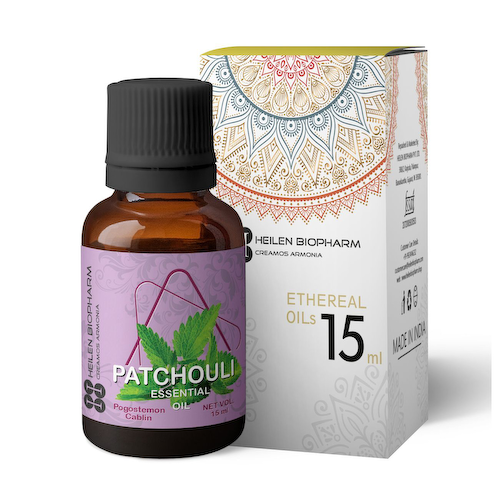 Эфирное масло Пачули (15 мл), Patchouli Essential Oil, произв. Heilen Biopharm #1