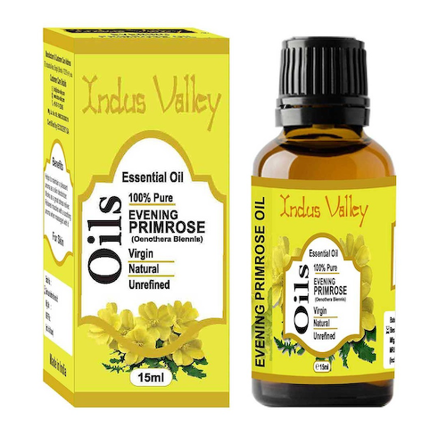 Эфирное масло Примулы вечерней (15 мл), Evening Primrose Essential Oil, произв. Indus Valley #1