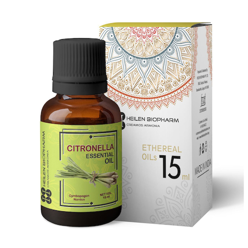 Эфирное масло Цитронеллы (15 мл), Citronella Essential Oil, произв. Heilen Biopharm #1