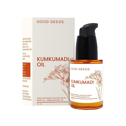 Масло Кумкумади (30 мл), Kumkumadi Oil, произв. Good Deeds #1