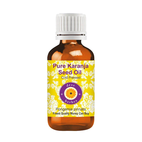 Натуральное масло семян Каранджи (100 мл), Pure Karanja Seed Oil, произв. Deve Herbes #1